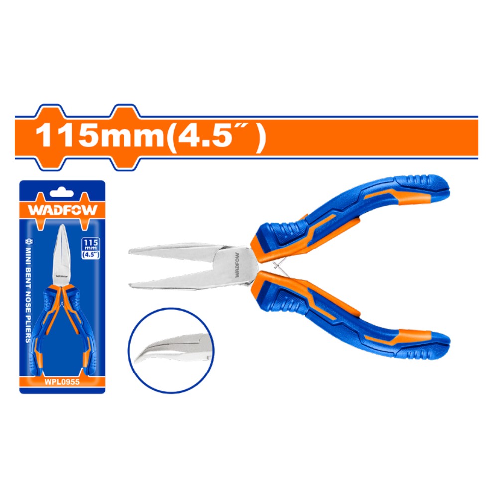 [WPL0955] Pinza mini punta 4,5" sin corte