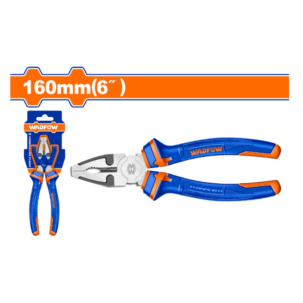 [WPL1C06] Alicate de combinación 6"/160MM bicolor
