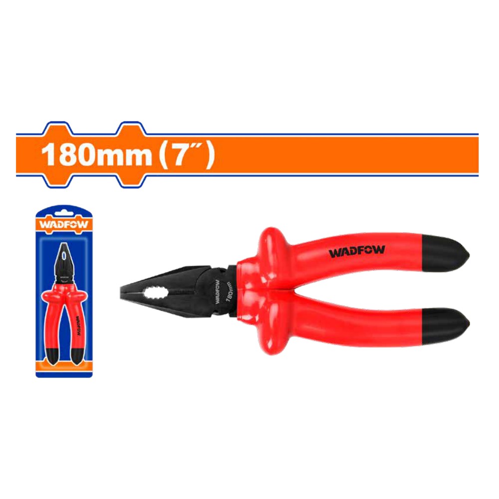 [WPL1637] Alicate aislado electricista de 7" 1000V r/n