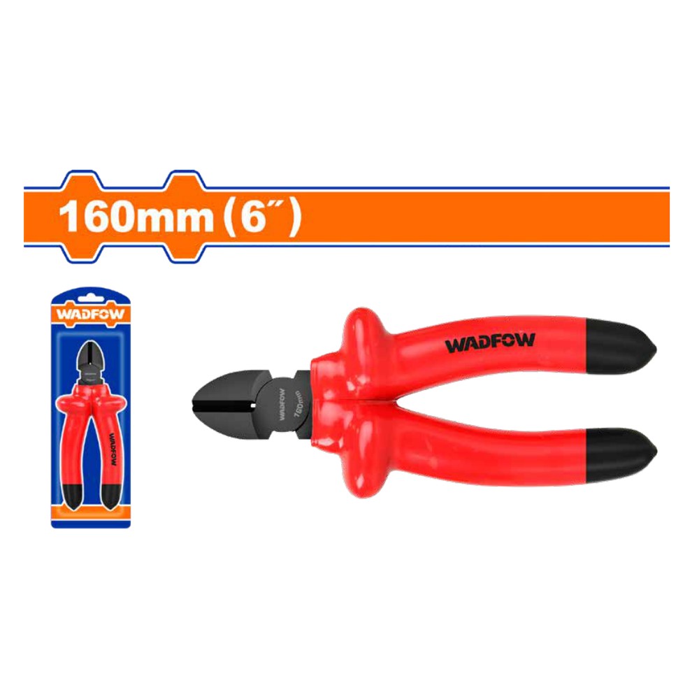 [WPL3636] Pinza corte diagonal electricista aislado 6" 1000V r/n