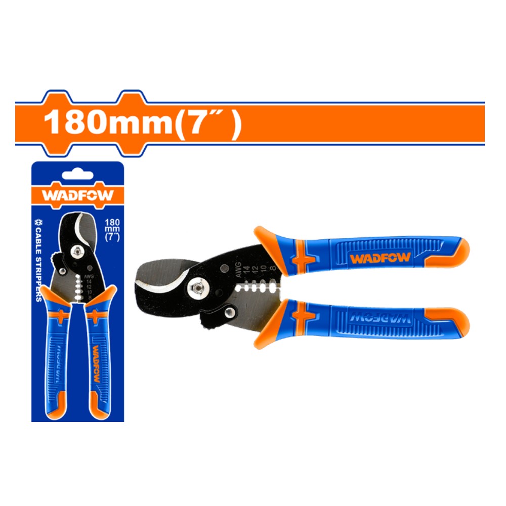 [WPL5617] Pinza cortadora y peladora de cable de 7"180MM redonda