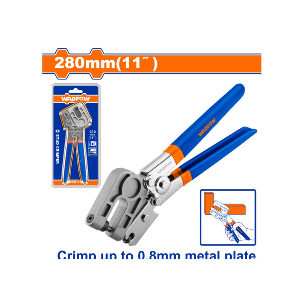 Pinza crimpadora ponchadora de stud trabajos de gypsum 280MM(11")
