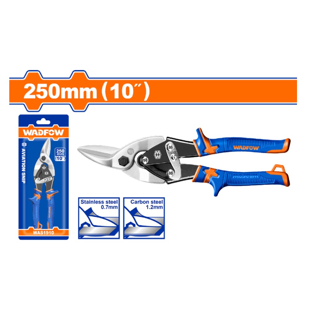 Tijera de aviacion izquierda 10" profesional