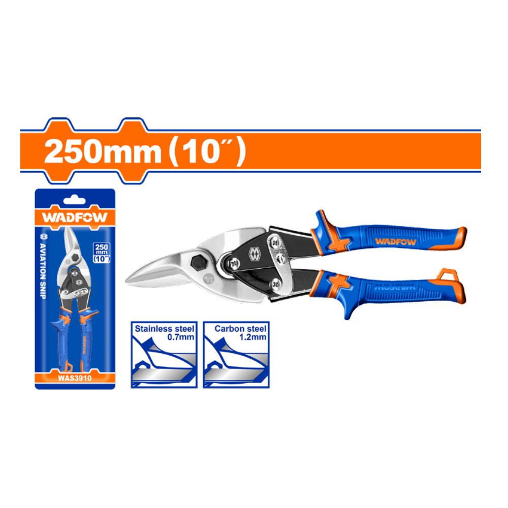Tijera de aviacion derecha 10" profesional