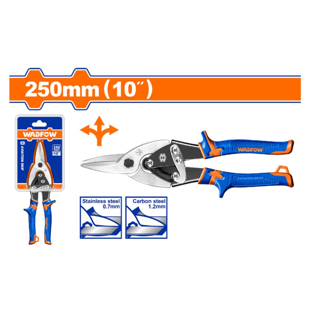 Tijera de aviacion recta 10" profesional WADFOW c/a (was2910)