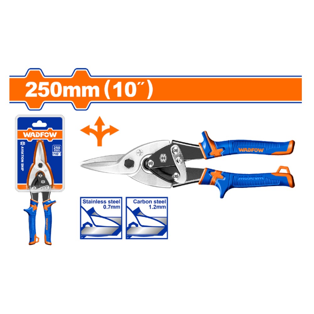 Tijera de aviacion recta 10" profesional