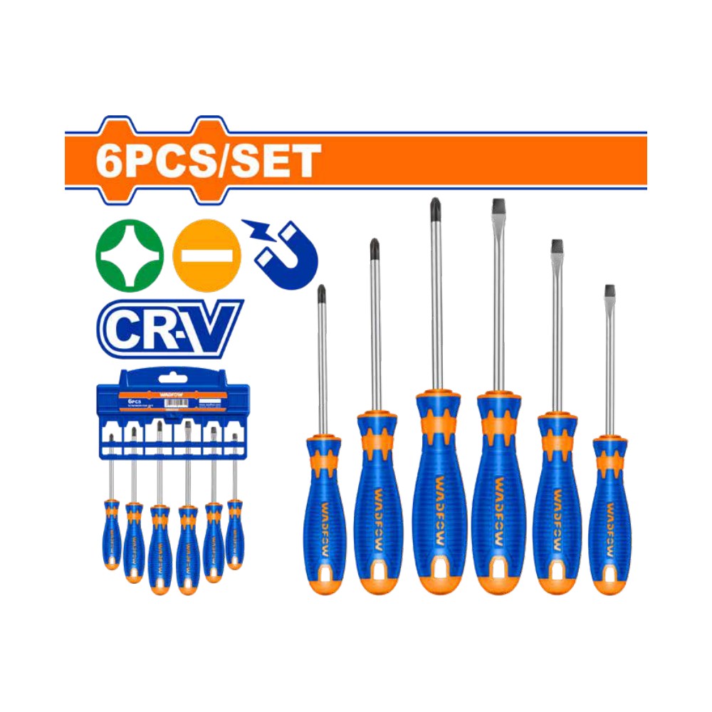 Set destornilladores 6 PCS profesional