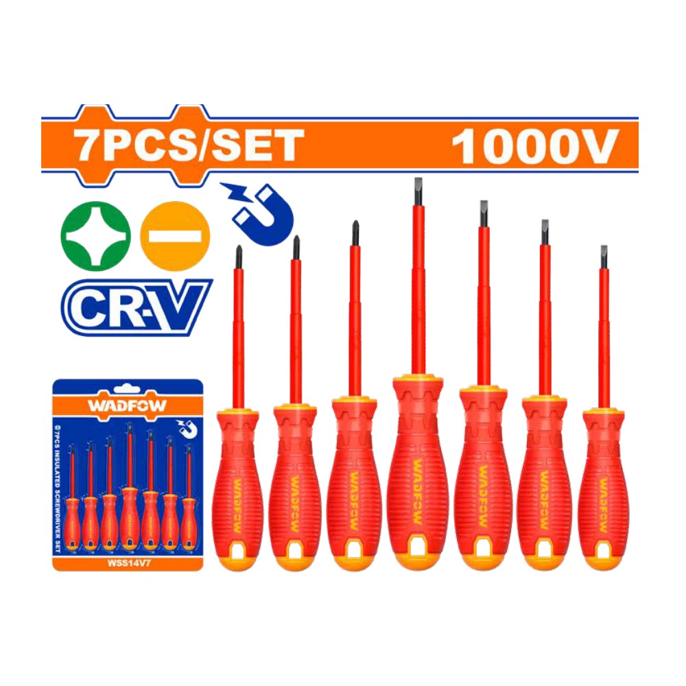 Juego de destornilladores aislados 7PCS