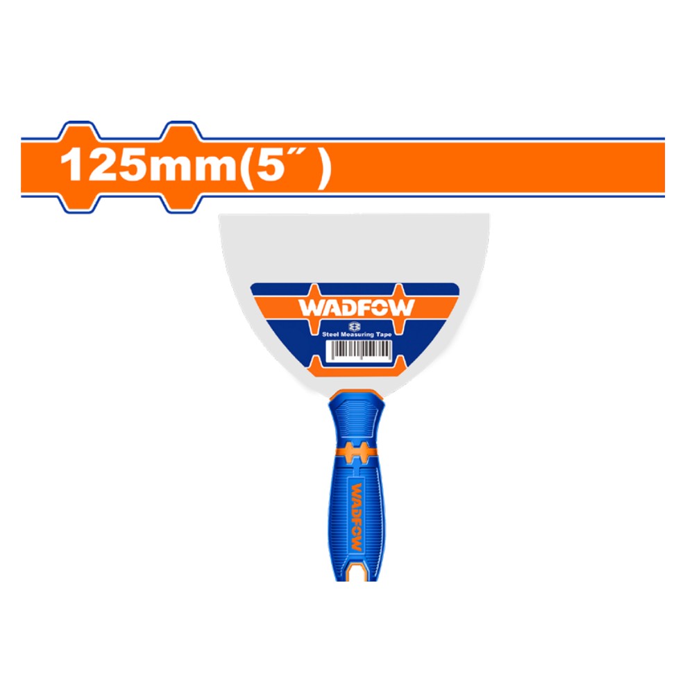 Espatula acero inoxidable mango plas,bicolor 5"X125MM