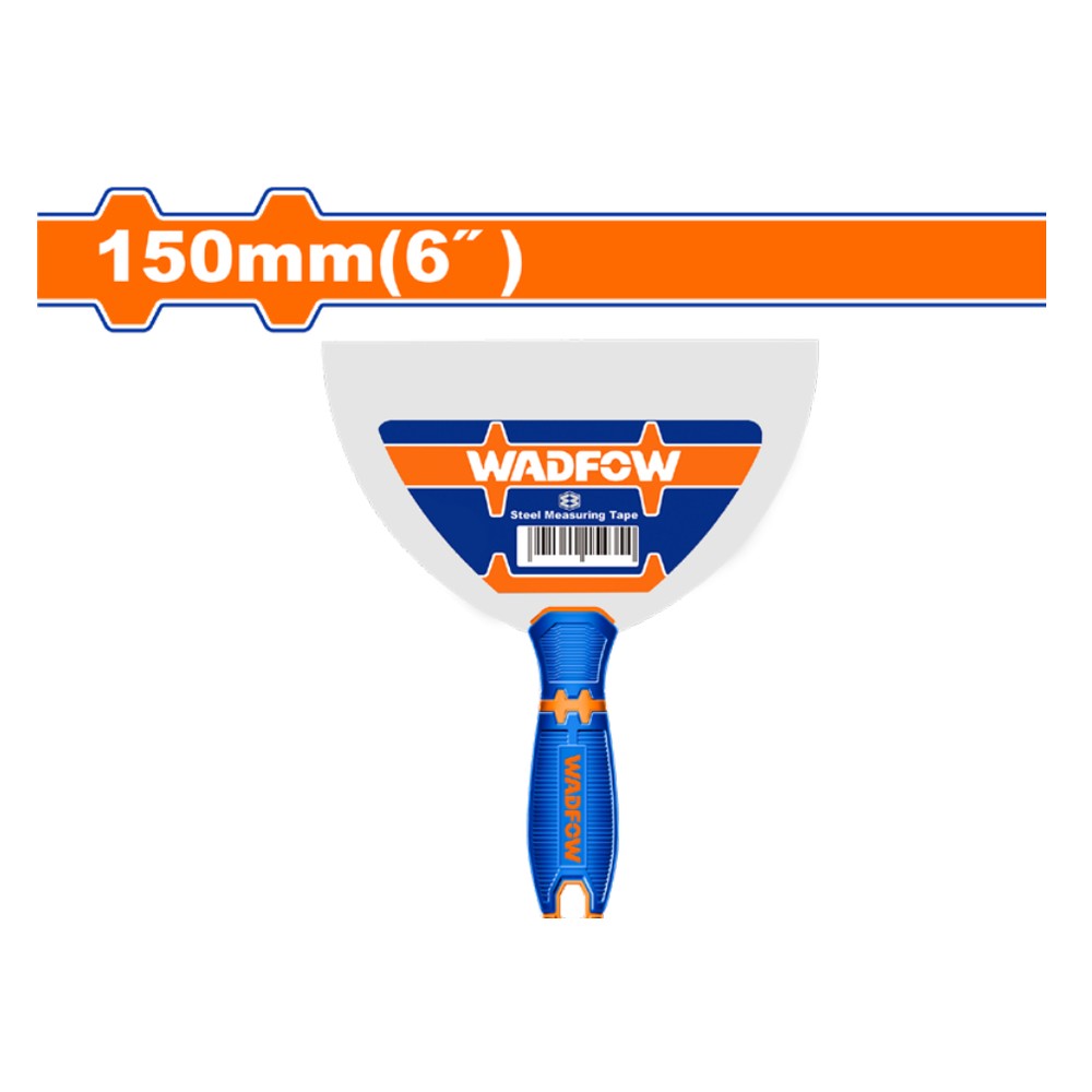 Espatula acero inoxidable mango plas,bicolor 6"X150MM