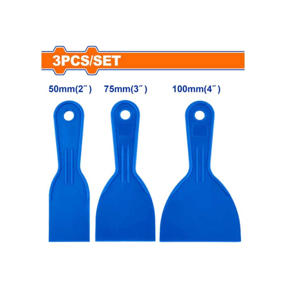 Juego de espatulas plasticas 3PCS