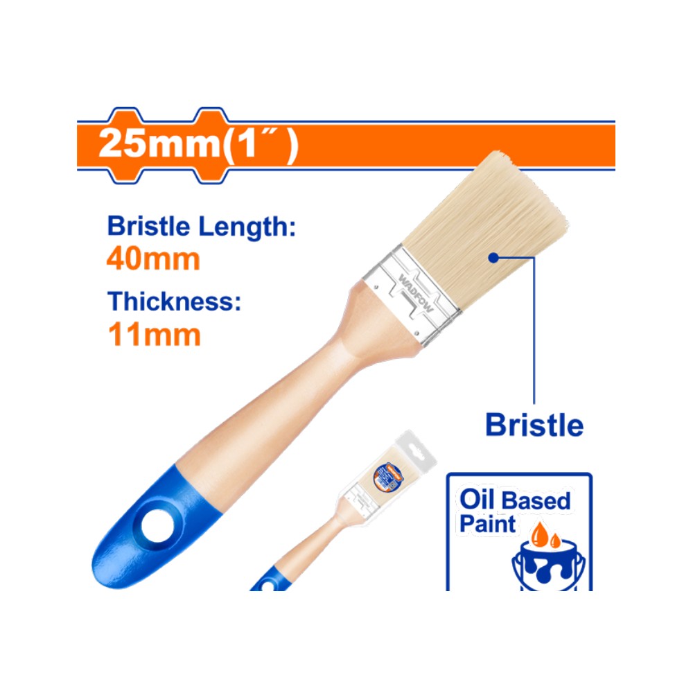 Brocha para pintura de 1" (25 mm)