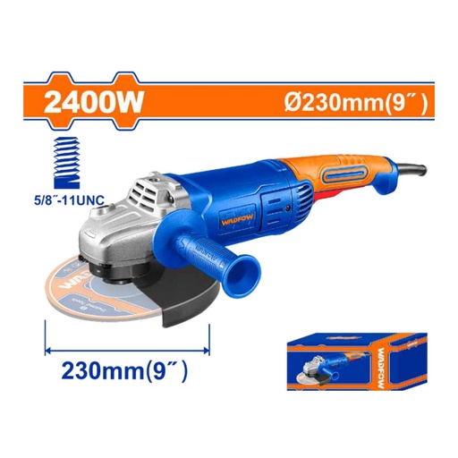 Amoladora angular 9" 2400W